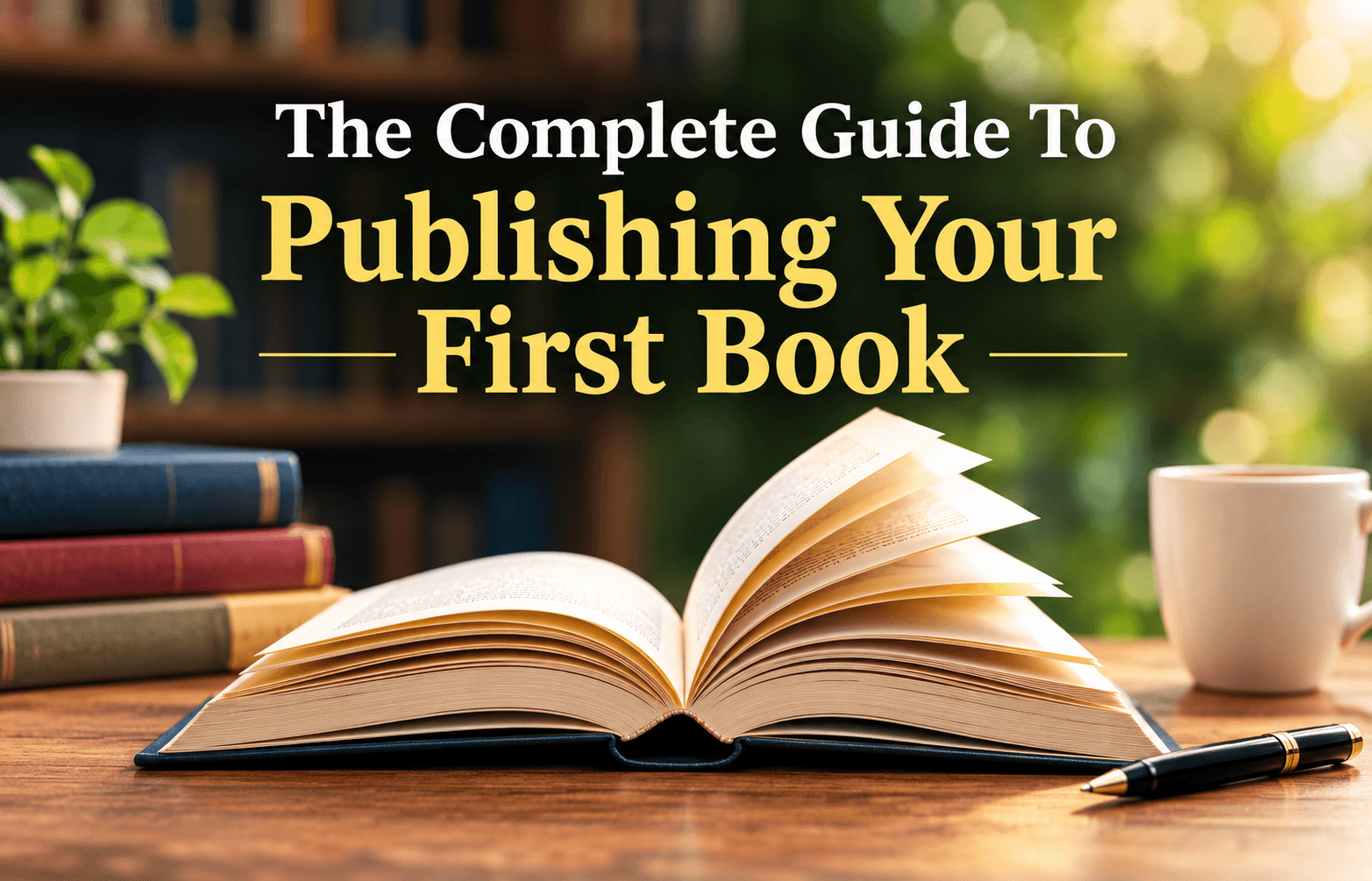 The Complete Guide To Publishing Your First Book